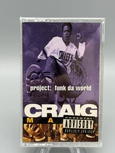 CRAIG MACK Project Funk Da World Cassette Tape 1994 Rap Hip-Hop AC 3001 - Picture 1 of 6