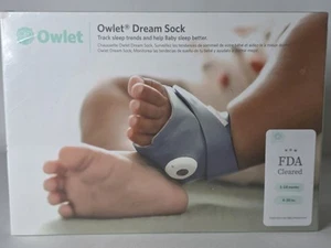 Owlet BM06N67MCJ Dream Sock Baby Monitor - Bedtime Blue factory sealed - Picture 1 of 14