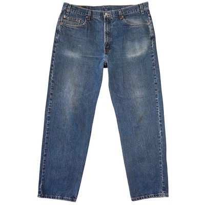 Vintage 90s Levi's 550 Relaxed Fit Tapered Jeans Mens Size 40x32 Retro Cowboy - Image 1 of 4