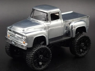 1956 56 Ford F100 Pick-Up Camion 4X4 Personalizzato 1/1 Raro 1:64, Scala - Immagine 1 di 4