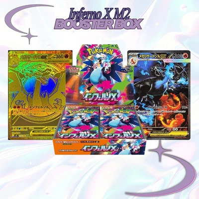 Inferno X Sealed Booster Box M2 Pokémon TCG Japanese EX Mega US SELLER - Image 1 of 3