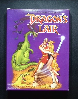 Dragon's Lair 3.5 in Floppy (PC, 1989) - BIG BOX - Image 1 of 3