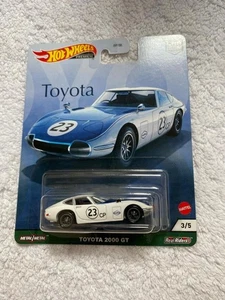 Hot Wheels Premium TOYOTA 2000 GT Car Culture Real Riders 3/5 - Picture 1 of 1