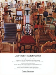 Mobili Secolo 1989: Guarda cosa abbiamo fatto per cena pubblicità stampa vintage - Foto 1 di 1