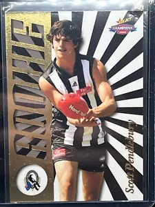AFL SELECT CHAMPIONS DRAFT ROOKIE 2006 Scott Pendlebury Magpies #DR5 d#517/850 - Imagen 1 de 2