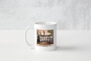 Custom Coffee / Tea Mug - Civil War Colored Troops Recruitment Broadside Poster - Picture 1 of 2