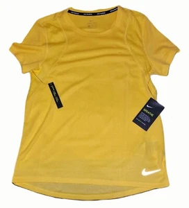 Shirt Nike Breathe Dri Fit Long Sleeve Top Gelb Gr. 38 Neu - Bild 1 von 5