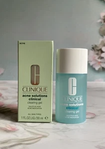 Clinique Acne Solutions Clinical Clearing Gel 1 oz/30ml ~ Full Size NIB - Picture 1 of 3