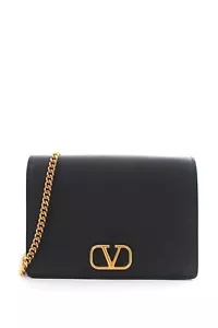 Valentino VLogo Mini Shoulder Bag / Black / RRP £975.00 - Picture 1 of 7