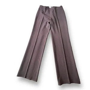 MaxMara Brown Wideleg Trousers Women's Size 8 Career Work Office - Picture 1 of 10