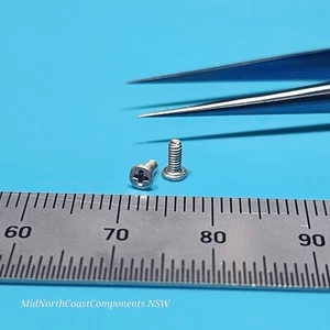 2/5/10pcs M1.6 x 4mm Phillips Wafer Head Screw Laptop Notebook 304 Stainless - Afbeelding 1 van 3