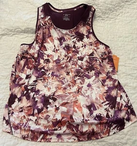 New NWT Womens Plus 2X Tek Gear DryTek Tank Top Workout Moisture Wicking - Picture 1 of 2