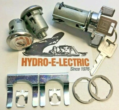 NEW 1977-1978 Chevrolet Impala & Caprice Ignition & Door Lock set with GM keys - Image 1 of 3