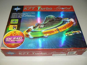 MSI K7T Turbo - Socket A Motherboard - 1 AGP, 6 PCI, 1 PCIe - New In Box - Picture 1 of 6