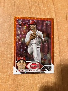2023 Topps Update - Brandon Williamson - #US286 Orange Ice Foil Parallel #d /299