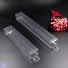 25PCS Clear PVC Box With Hang Hole Gift Favour Boxes Plastic Retail Shop Display