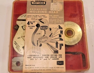 Sears Craftsman Set di teste di stampaggio triple-cutter #9-3200 - Foto 1 di 4