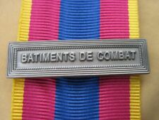 Agrafe  BATIMENTS DE COMBAT  pour la Médaille Défense Nationale