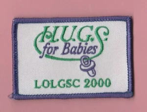 HUGS FOR BABIES LOLGSC 2000 PATCH - Picture 1 of 1