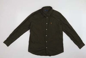 Matalan Mens Green Cotton blend Size XL Collared - Picture 1 of 12
