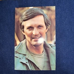 MASH TV Color promo postcard Alan Alda pre-signed autograph - Picture 1 of 2