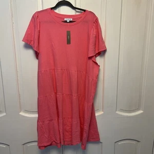 J Crew Swingy Tiered Ruffle Dress 3X - Picture 1 of 5