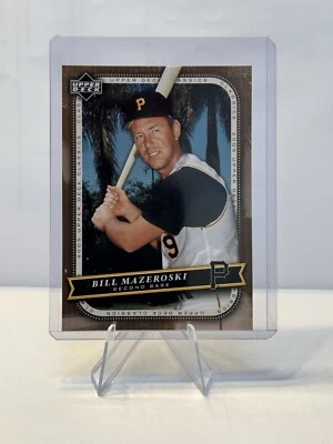 2005 Upper Deck Classics Bill Mazeroski #5 - Image 1 of 2