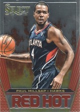 2013-14 Select Basketball Red Hot #15 Paul Millsap 