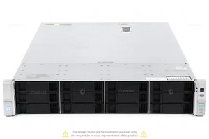 HP Proliant DL380 G9 12LFF 2SFF 2x Xeon E5-2650 V4 384 GB RAM - Picture 1 of 9