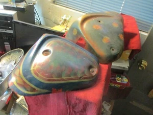 BSA Lightning Spitfire Hornet Fiberglass Side Covers 1967 1968 Only 061625 - Picture 1 of 23