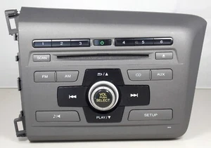 2012 Honda Civic MF641AC AM/FM CD Radio Stereo Head Unit - Foto 1 di 6