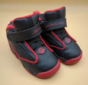 Nike Air Jordan Pro Strong Bred Toddler TD Blk University Red DC7910-006 Size 7C - Picture 1 of 8
