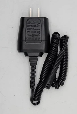 Braun Power Adapter Cord Genuine 5210 Shaver Charger 12V 400MA Type 5 210 New - Image 1 of 4
