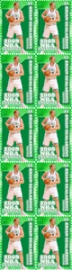 Brian Scalabrine Boston Celtics 2008 NBA Champion Mint Stamp Strip of 10 - Picture 1 of 1
