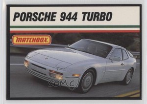 1989 Matchbox Car and Driver Porsche 944 Turbo #701 1z4