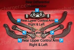 2003 Subaru BAJA Rear Right & Left Upper Lower Control Arm Lateral Link + Bolts