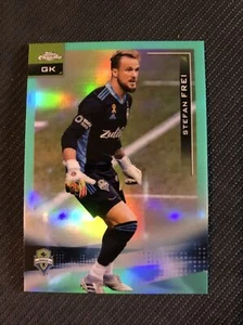 2021 TOPPS CHROME MLS AQUA REFRACTOR #/299 STEFAN FREI #85 - Picture 1 of 2