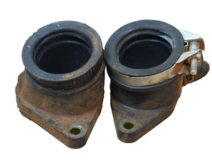 Genuine 2001-2005 Yamaha Raptor 660R 660 R Intake Manifold Boots Boot Set Oem - Picture 1 of 3