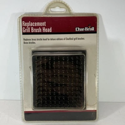 Char Broil Replacement Grill Brush Head #02520 Brand New Sealed - Image 1 of 4
