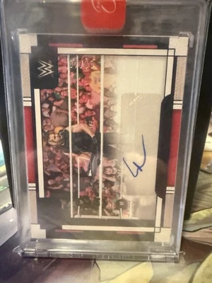 2024 Panini Three Count WWE Seth "Freakin" Rollins /49 Auto Timeless Blue - Image 1 of 3