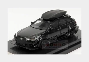 1:64 GLM MODELS Audi A6 Rs6 Avant Race Darwinpro Widebody 2017 Black GLM640403 - Foto 1 di 2