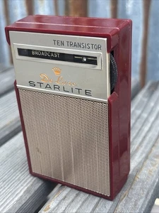 STAR-LITE DELUXE 10 Transistor Radio - NICE! - Picture 1 of 7