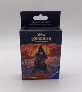 Fundas para tarjetas Disney Lorcana Mulan 65 fundas Ravensburger selladas nuevas - Imagen 1 de 5