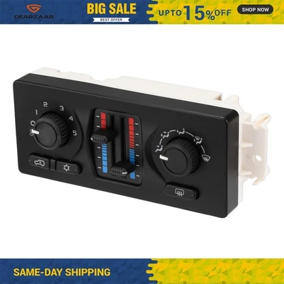 AC Heater Climate Control Module For Chevrolet Silverado 2500 US USA NEW US - Image 1 of 4