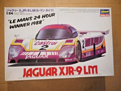 Kit modelo Hasegawa Jaguar XJR-9 LM Lemans ganador 24 horas 1988 1/24 sin construir Foto 1 de 4