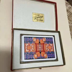 Cartas “América” 1960 1 baraja hecha en España. Artes de América Precolombina - Imagen 1 de 10