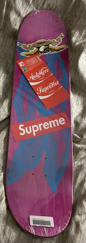 Supreme x AntiHero Ozzy Osbourne tabla de skate | ✅️2025 ROCK GOD Black Sabbath Foto 1 de 2