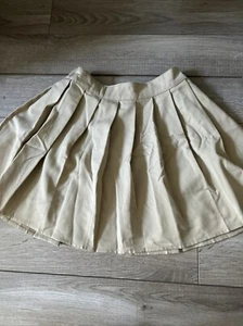 H & M Girls Khaki Skirt- Size 10 - 11 Youth - Picture 1 of 1