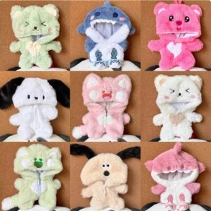 20cm Dress Up Stuffed Plush Cotton Doll Cosplay Toy Animal Clothes&shoes - Picture 1 of 23