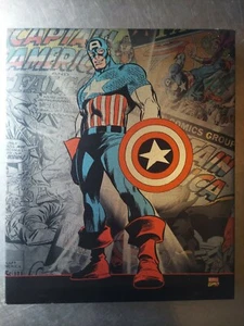 Offizielle Marvel Comics Captain America gerahmte Leinwand Wandhänger Bild - Bild 1 von 7